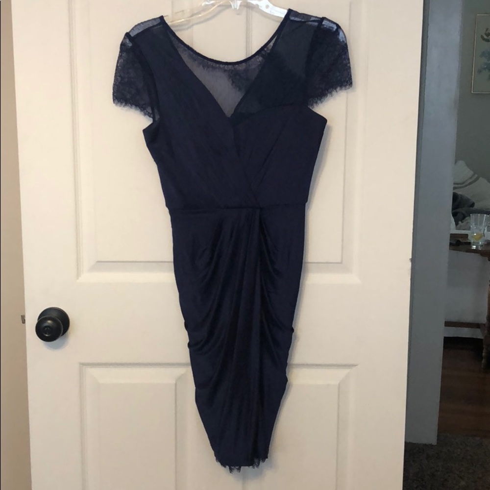 BCBG MAXAZRIA royal blue cocktail dress